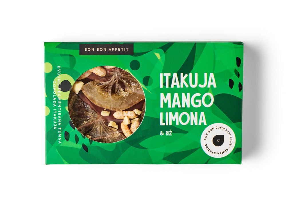 Čokolada Itakuja mango limona riž